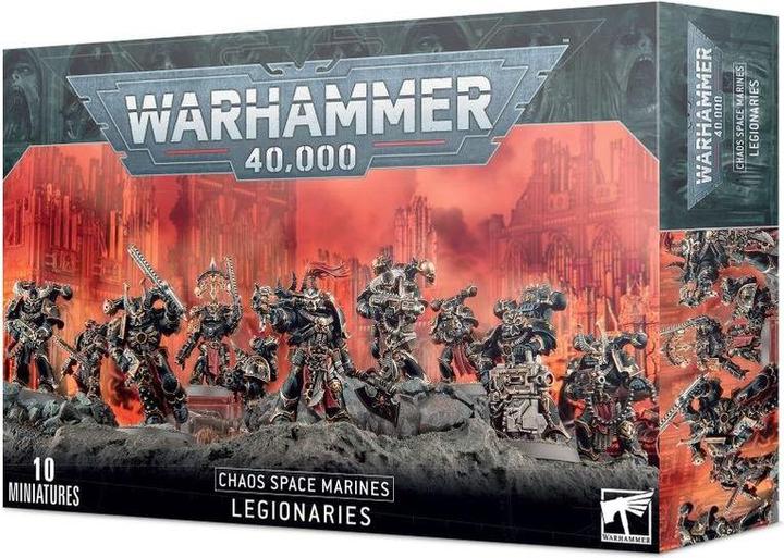 Games Workshop Warhammer 40k Chaos Space Marines:Légionnaires (Matières plastiques)