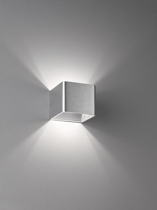 Produktbild Fischer & Honsel Honsel Dan LED Wandleuchte 4,5W warmweiss aluminium 30256 (500 lm)