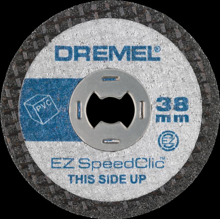 Dremel EZ SpeedClic disques à tronçonner en plastique Ø 38,0 mm (5 pièces)