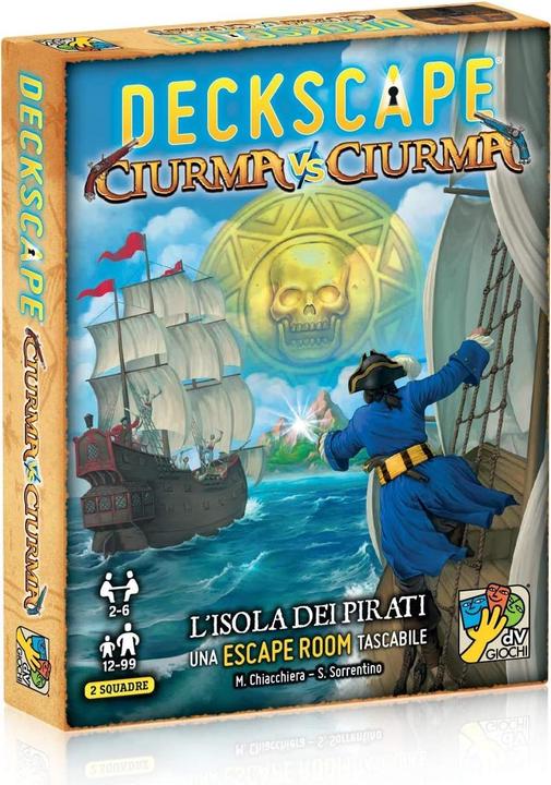 Immagine prodotto DV Giochi Deckscape - Ciurma vs Ciurma