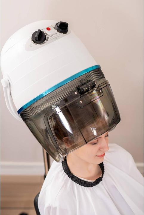 Produktbild Physa Haartrockner Profi Haartrockenhaube Trockenhaube Friseur mit Stativ 1100 W weiss