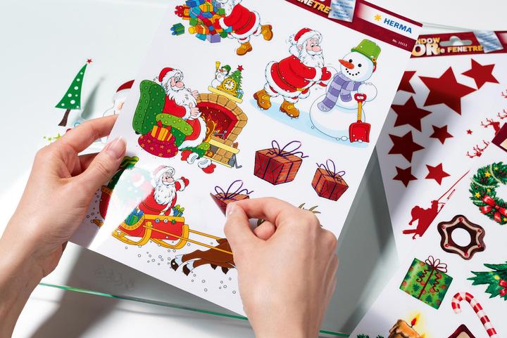 Produktbild HERMA Fensterbild Weihnachtsfahrt 1 Blatt