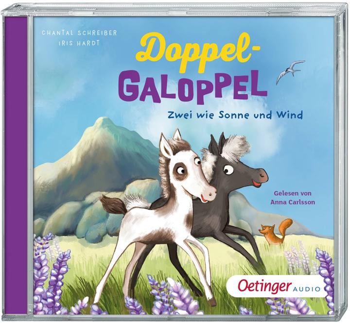 Produktbild DoppelGaloppel 1. Zwei wie Sonne und Wind (Anna Carlsson, Chantal Schreiber, Studio Wort, Iris Hardt, Deutsch)
