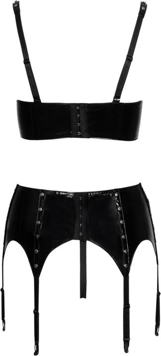 Image du produit Black Level Vinyl Shelf Bra Set M (M)