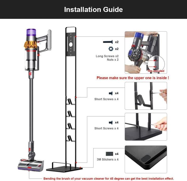 Actual product image Plutoos Stand Compatible for Dyson Gen5 V15s V15 V12 Slim V11 V10 V8 V7 V6