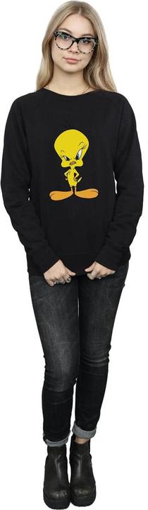 Immagine prodotto Looney Tunes Felpa in cotone da donna/donna Tweety Angry (XXL)