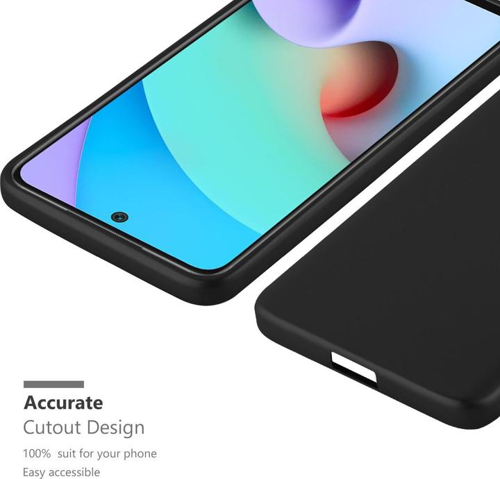 Actual product image Cadorabo TPU Matt Metallic Sleeve (Xiaomi Redmi 10, Xiaomi Redmi Note 11)