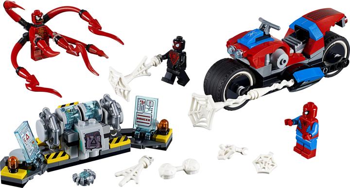 Image du produit LEGO Le sauvetage de la moto Spider-Man (76113, LEGO Marvel)