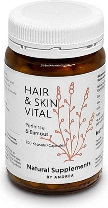 Natural Supplements by Andrea Hair & Skin Vital (100 Stück, Kapseln, 154 g)