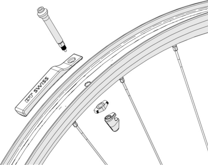 Produktbild DT Swiss Felgenmagnet mit Kleber
