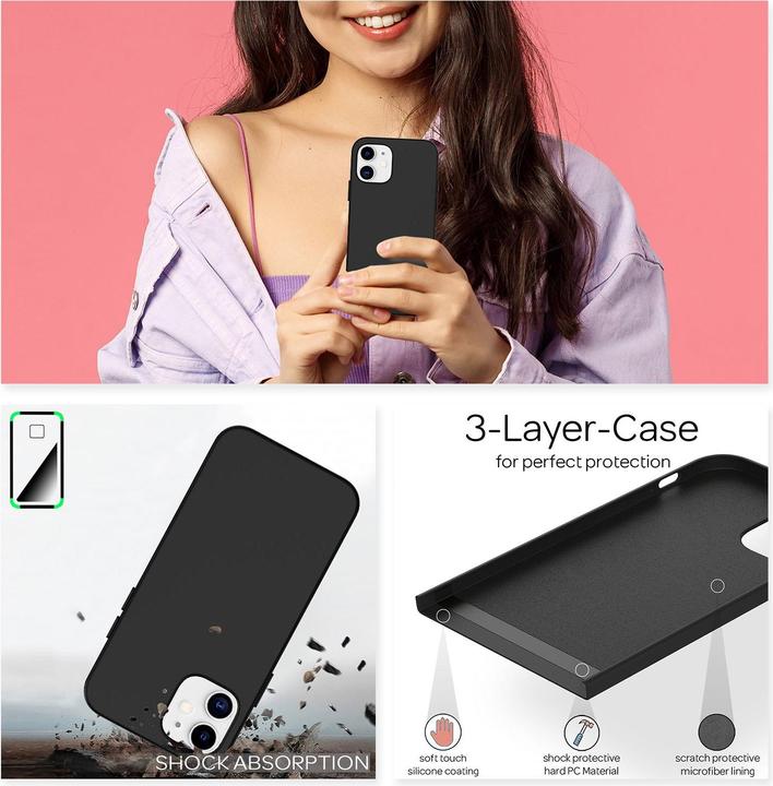 Produktbild Nalia Liquid Silikon Handyhülle (Apple iPhone 12)