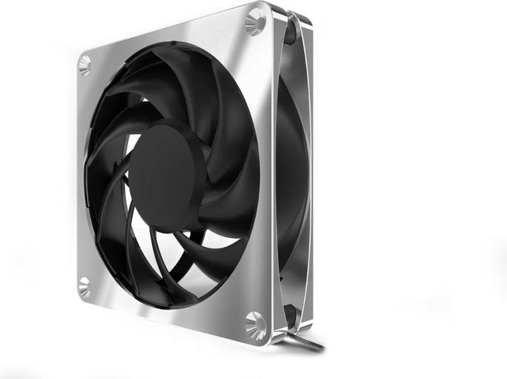 Image du produit Alphacool Apex Stealth Metal 120mm ventilateur 2000rpm (chrome) (120 mm, 1 x)