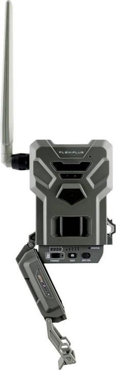 Spypoint FLEX-PLUS Wildkamera 36 Megapixel Tonaufzeichnung, GSM-Modul, 4G Bildüb