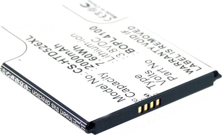 Produktbild AGI 32396 - Akku - HTC - Desire 526G Dual SIM - Weiss - Lithium-Ion (Li-Ion) - 2000 m