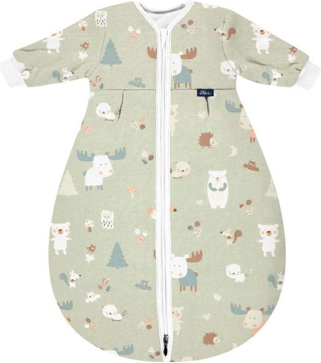 Produktbild Alvi Schlafsäcke Kugelschlafsack Mäxchen Thermo mit Arm - Baby Forest (70 cm)