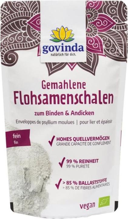 Produktbild Gemahlene Flohsamenschalen Bio (170 g)