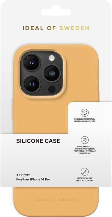 Actual product image iDeal Of Sweden Designer Silicone Cover Apricot (Apple iPhone 14 Pro)