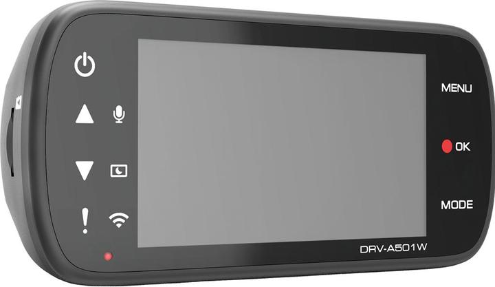 Actual product image Kenwood Corp. DRV-A501W (Wi-Fi, GPS receiver, Accelerometer, WQHD)