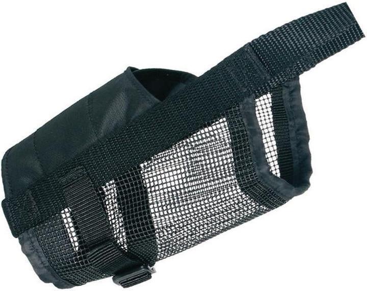 Trixie Museruola regolabile con inserto in rete (S, Cane, Passeggiare)
