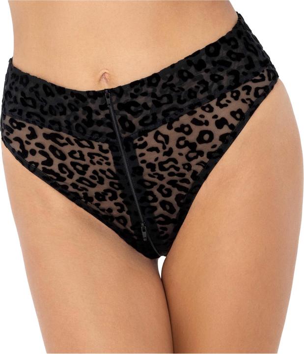 Productafbeelding Noir Handmade Luipaard vlokpanty (M)