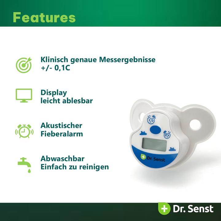 Actual product image Dr. Senst Schnuller Thermometer DMT-455