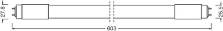 Immagine prodotto Ledvance Tubo LED (G13, 8 W, 900 lm, 1 x, F)