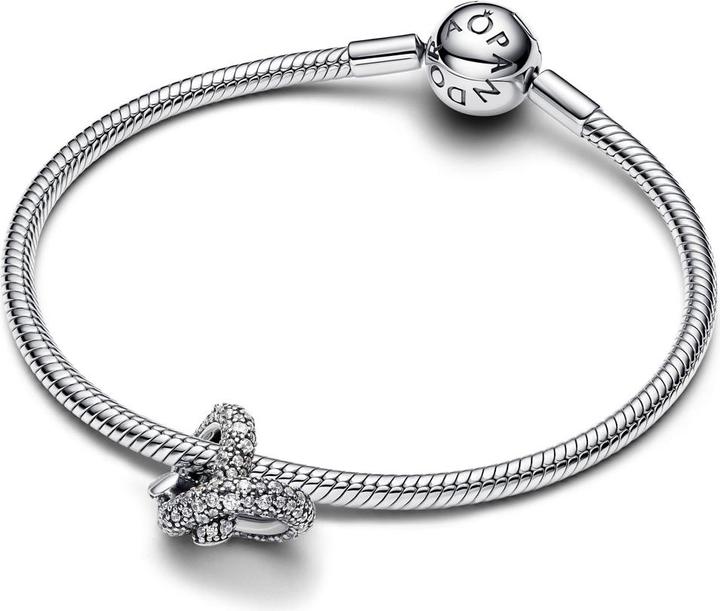 Immagine prodotto Pandora Ciondolo cuore con nodo infinito in pavé (Argento 925)