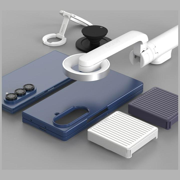 Actual product image Araree Case Aero Flex M MagSafe Qi2 for Samsung Galaxy Z Fold7 black (Samsung Galaxy Z Fold7)