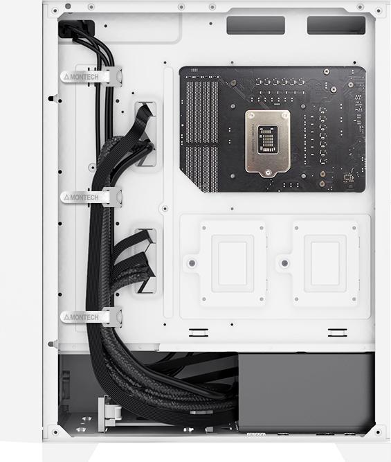 Image du produit Montech Air 1000 Lite blanc (mATX, Mini-ITX, ATX)