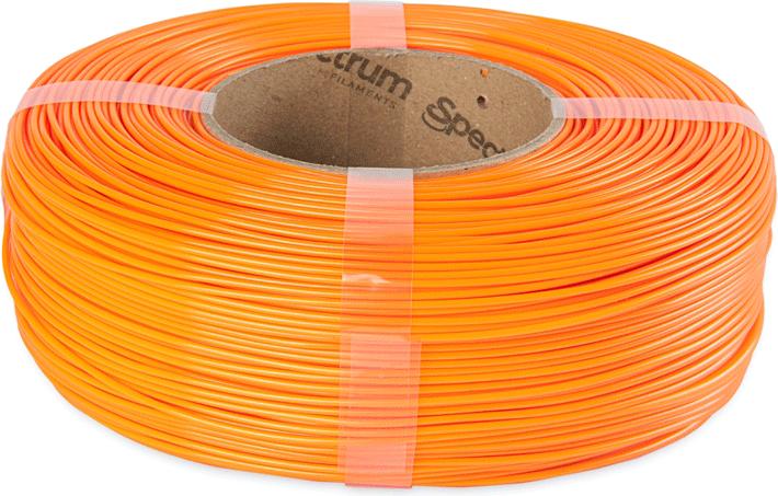 Actual product image Filament High Speed PLA Refill Lion Orange 1kg 1.75mm (PLA, 1.75 mm, 1000 g, Orange)