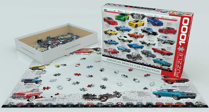 Produktbild Eurographics American Muscle Car Evolution (1000 Teile)