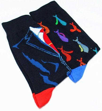 Produktbild Musthaves Socken Motiv Krawatten (38 - 45)