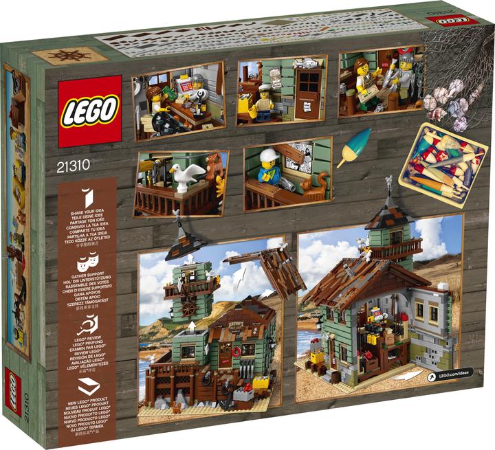 Actual product image LEGO Old fishing shop (21310, LEGO Ideas, LEGO Rare Sets)