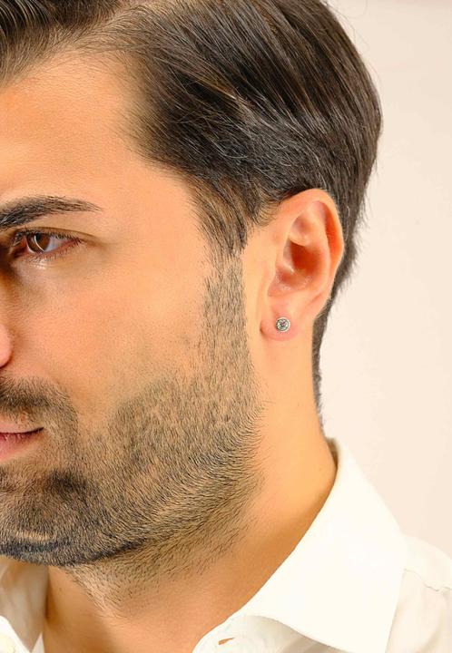 Image du produit Muau Boucles d'oreilles (Or blanc 750)