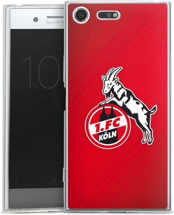 Produktbild DeinDesign Slim Case für Sony Xperia XZ Premium Silikon Hülle Ultra Dünn Handyhülle 1. FC Köln EffZeh (Sony Xperia XZ Premium)