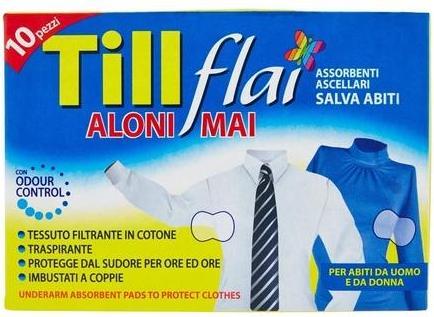 Actual product image Till Flai Suction paper Armpits (Armpit pads, 498.67 ml)