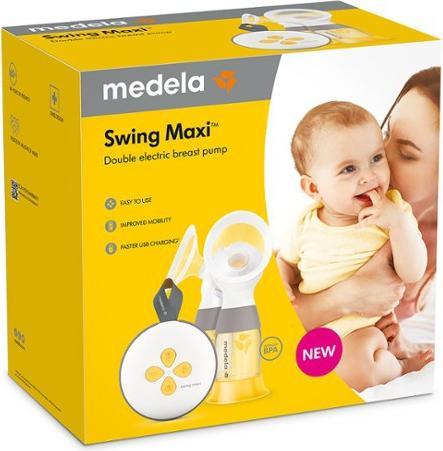 Image du produit Medela Bundle New Swing Maxi Milchpumpe & Hands-free Pump BH, M
