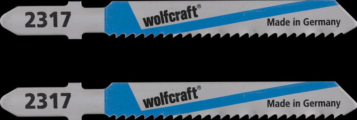 Produktbild wolfcraft wolfcraft 2 Stichsägeblätter HSS L=75mm T-Schaft