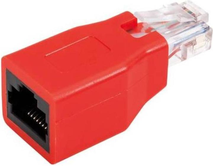 Produktbild Schwaiger Cross Adapter, Stecker > Buchse (CAT6)
