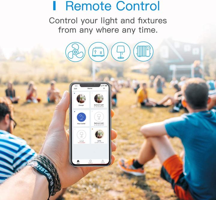 Actual product image Meross Smart WiFi Indoor/Outdoor Plug Homekit