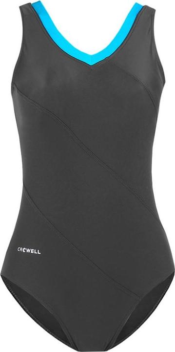 No Name Damen Badeanzug Crowell Angie col.03 grau-blau 38 (38)