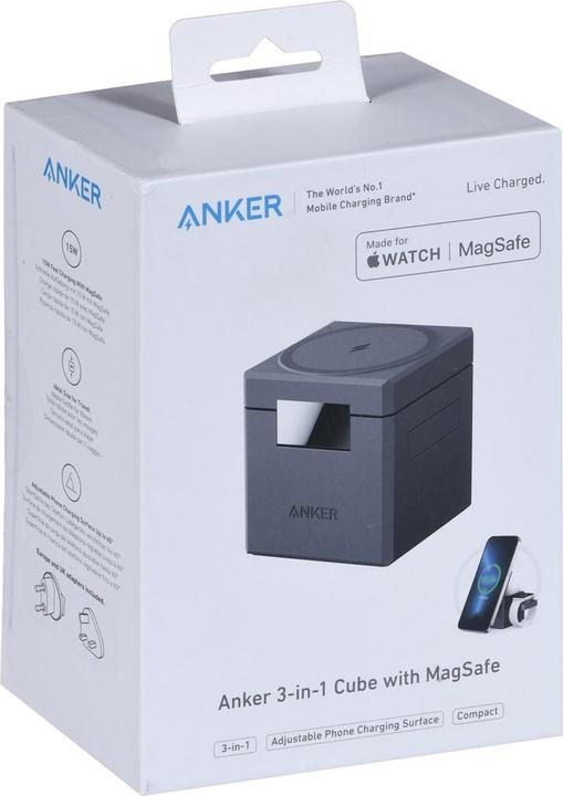 Produktbild Anker 3-in-1 Cube with MageSafe 2B2 (30 W)