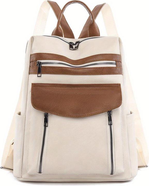 Only-Bags.Store Casual Multifunktions-Frauen-Rucksack, All-Match-Reissverschluss Lagerung täglichen Rucksack