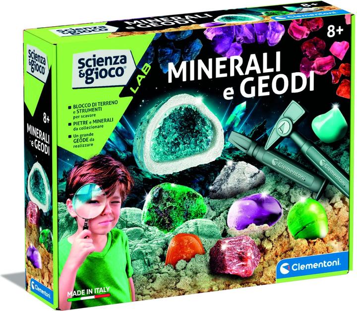 Productafbeelding Clementoni Wetenschapslab Geodi Mineralogie Set met
