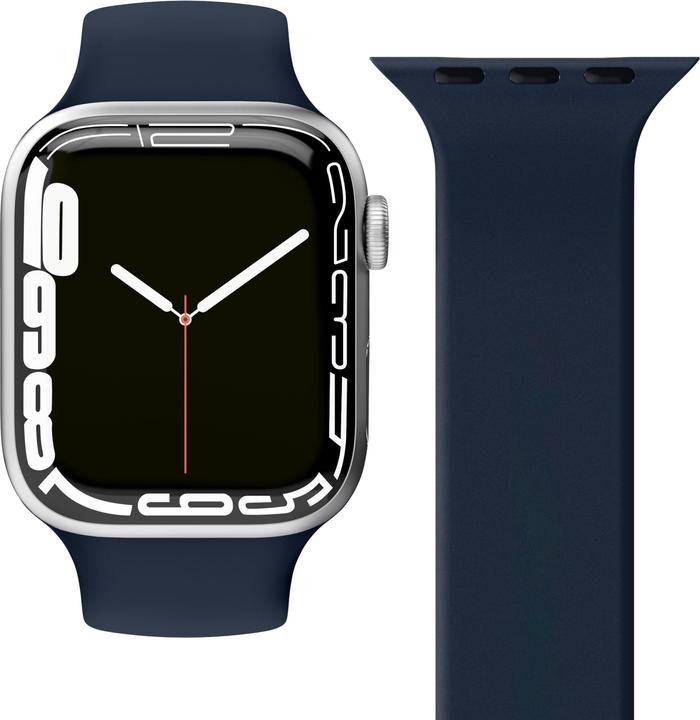 Produktbild Vonmählen Solo Loop Case 2 Band L Navy 42/44/45/49mm (45 mm, 44 mm, 42 mm, 49 mm, Silikon)