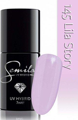 Semilac gel polish 7 ml Lila Story 145 (Lila Story, UV-Gel Lack)