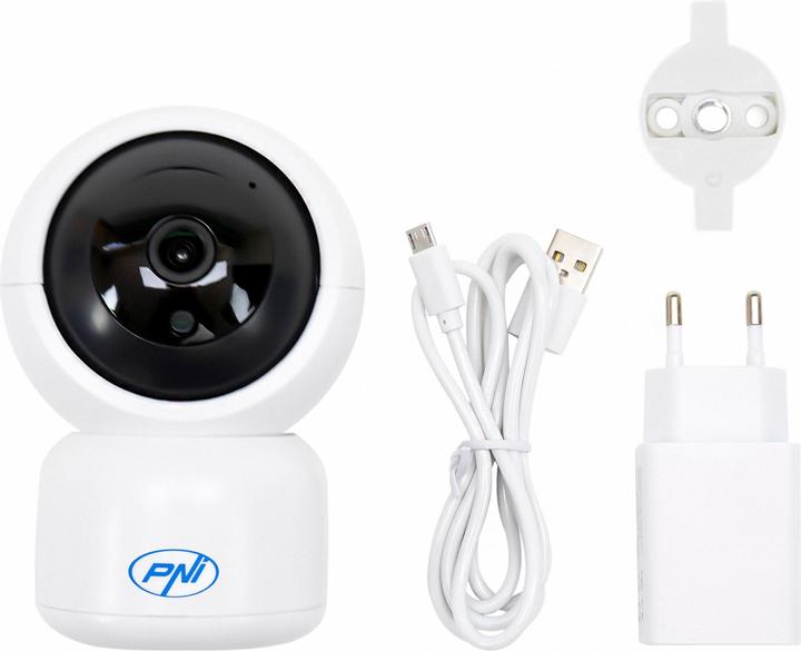 Produktbild PNI Überwachungskamera IP390T 1080P mit PTZ WiFi H264 (1280 x 1080 Pixels)