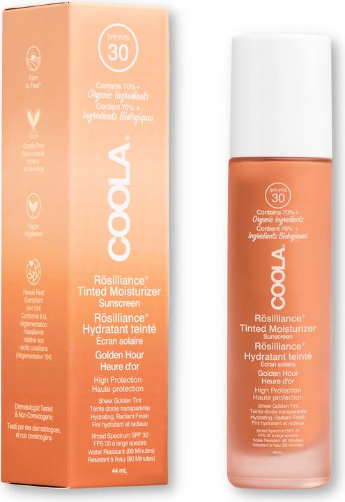 Actual product image Coola Suncare Rösilliance (Light/Medium, Golden hour, Medium/Dark, Golden Tint)
