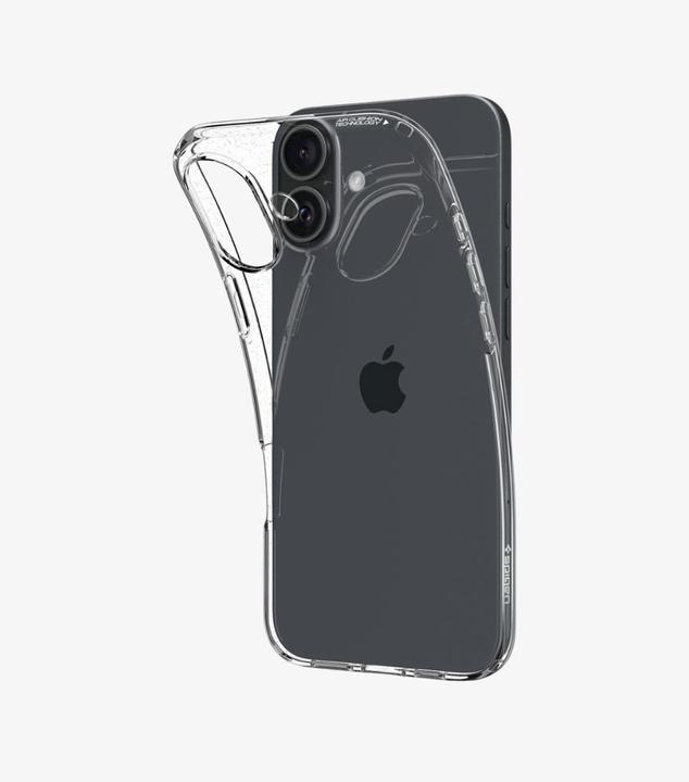 Actual product image Spigen Crystal Flex Case iPhone 16 Plus Crystal Clear (Apple iPhone 16 Plus)