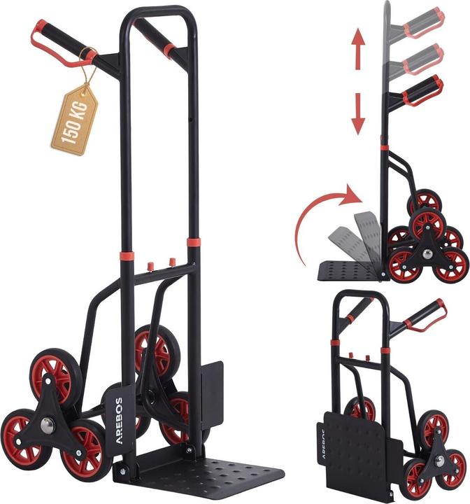 Arebos Treppenkarre (150 kg)